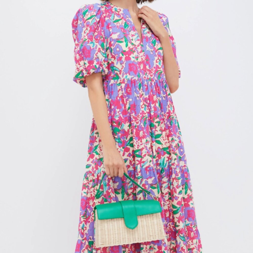 NWOT Hyacinth House Magenta Multi Floral Cisco Maxi Dress by Tuckernuck